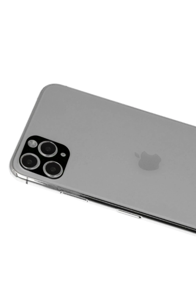 Newface iPhone 11 Pro Max Rainbow Kamera Lens Koruma Cam - Siyah resmi
