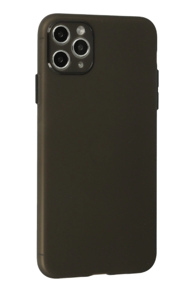 Newface iPhone 11 Pro Max Kılıf Puma Silikon - Gri resmi