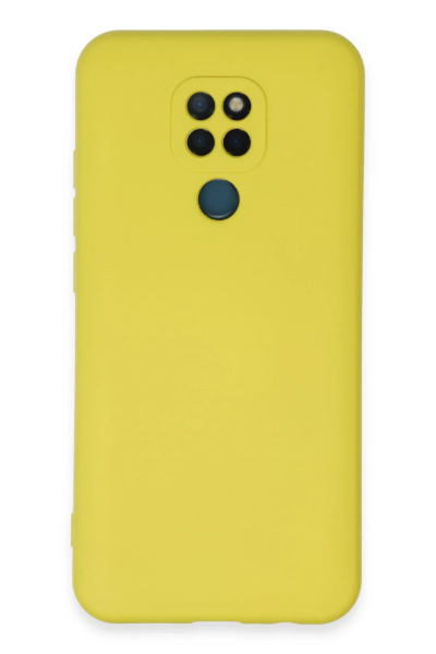 Newface General Mobile GM 20 Kılıf Nano içi Kadife Silikon - Sarı resmi