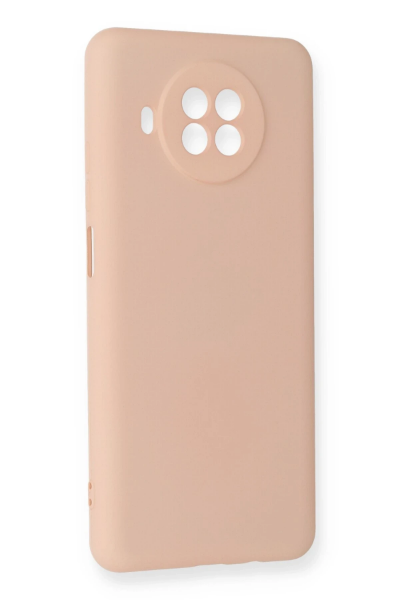 Newface Xiaomi Mi 10T Lite Kılıf Nano içi Kadife Silikon - Pudra resmi