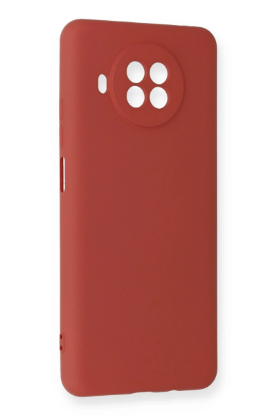 Newface Xiaomi Mi 10T Lite Kılıf Nano içi Kadife Silikon - Kiremit resmi