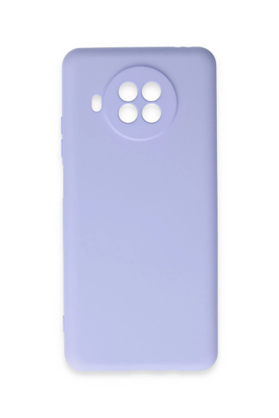 Newface Xiaomi Mi 10T Lite Kılıf Nano içi Kadife Silikon - Lila resmi