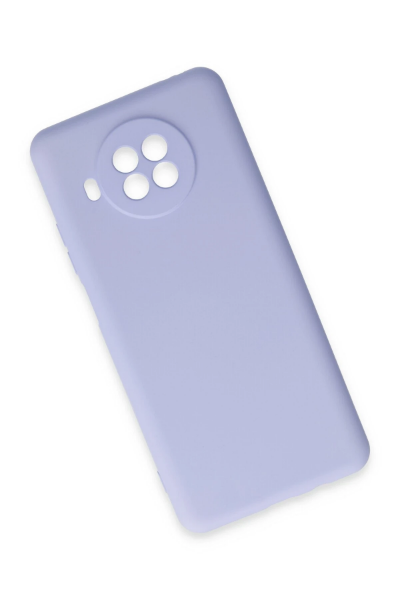 Newface Xiaomi Mi 10T Lite Kılıf Nano içi Kadife Silikon - Lila resmi