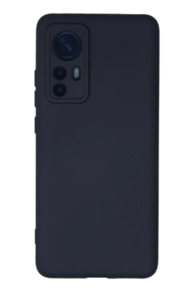 Newface Xiaomi Mi 12 Kılıf Nano içi Kadife Silikon - Lacivert resmi