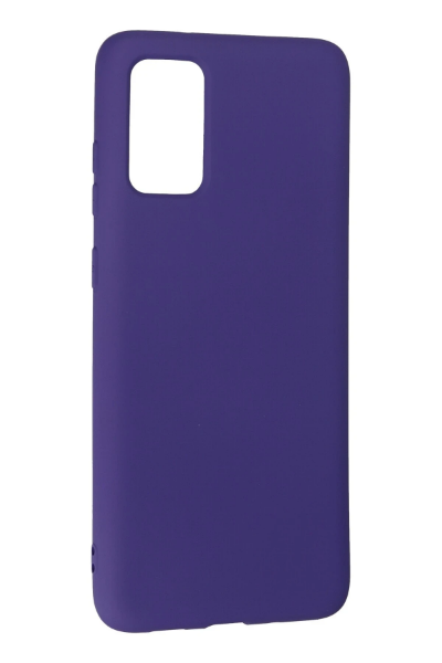 Newface Samsung Galaxy S20 Plus Kılıf Nano içi Kadife Silikon - Mor resmi