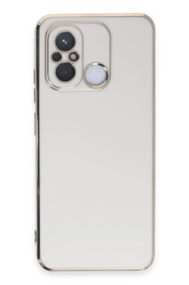 Newface Xiaomi Redmi 12C Kılıf Volet Silikon - Beyaz resmi