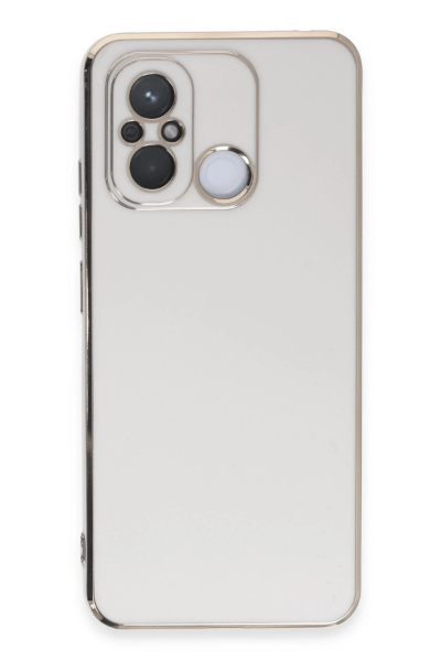 Newface Xiaomi Redmi 12C Kılıf Volet Silikon - Beyaz resmi