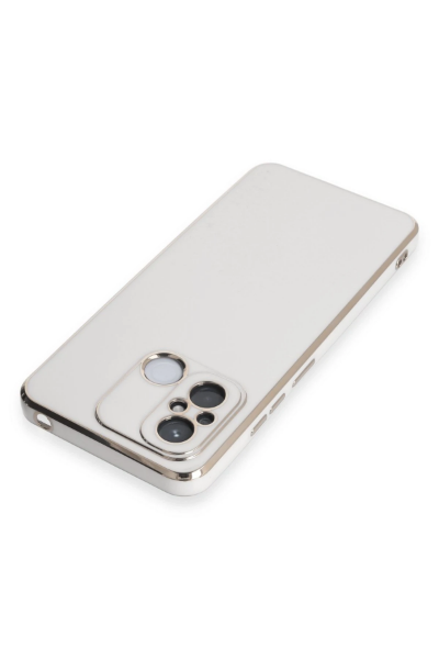 Newface Xiaomi Redmi 12C Kılıf Volet Silikon - Beyaz resmi