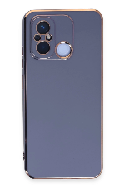 Newface Xiaomi Redmi 12C Kılıf Volet Silikon - Mavi resmi