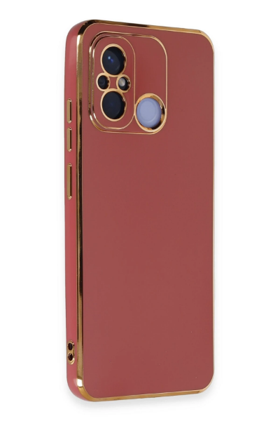 Newface Xiaomi Redmi 12C Kılıf Volet Silikon - Kırmızı resmi