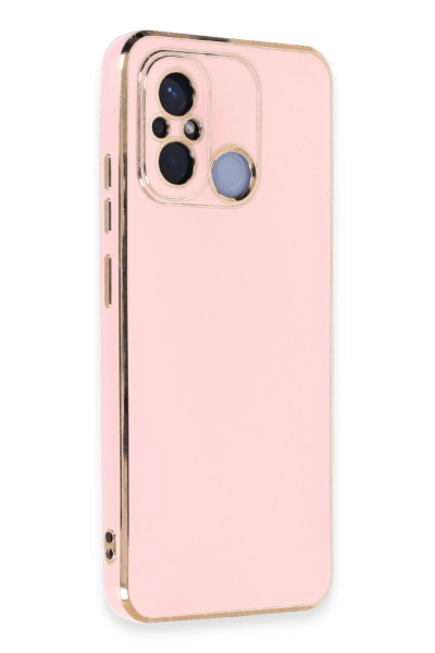 Newface Xiaomi Redmi 12C Kılıf Volet Silikon - Pembe resmi