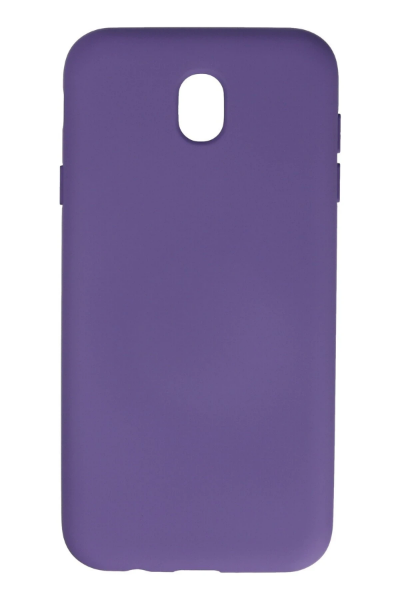 Newface Samsung Galaxy J7 Pro / J730 Kılıf Nano içi Kadife Silikon - Mor resmi