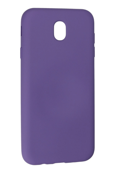 Newface Samsung Galaxy J7 Pro / J730 Kılıf Nano içi Kadife Silikon - Mor resmi