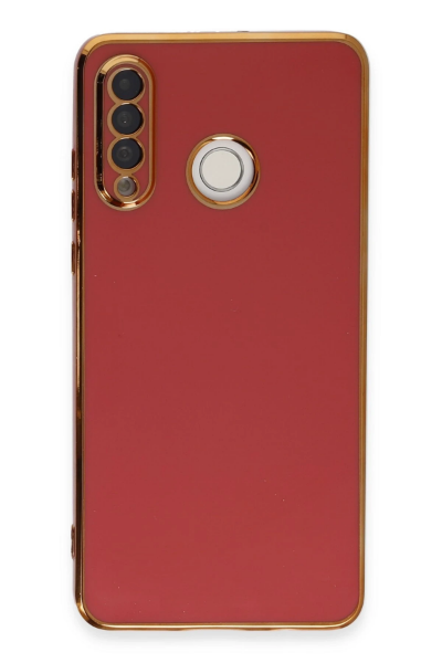 Newface Huawei P30 Lite Kılıf Volet Silikon - Kırmızı resmi