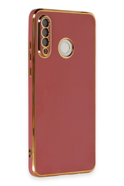 Newface Huawei P30 Lite Kılıf Volet Silikon - Kırmızı resmi