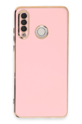Newface Huawei P30 Lite Kılıf Volet Silikon - Pembe resmi