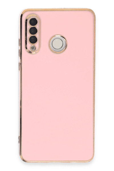 Newface Huawei P30 Lite Kılıf Volet Silikon - Pembe resmi