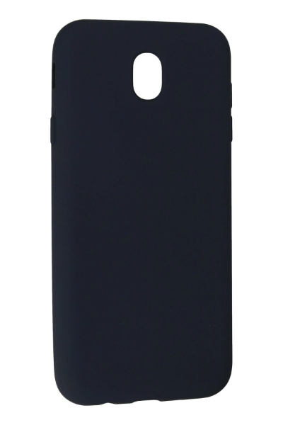 Newface Samsung Galaxy J7 Pro / J730 Kılıf Nano içi Kadife Silikon - Lacivert resmi