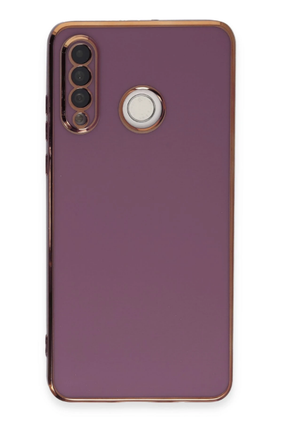 Newface Huawei P30 Lite Kılıf Volet Silikon - Mor resmi