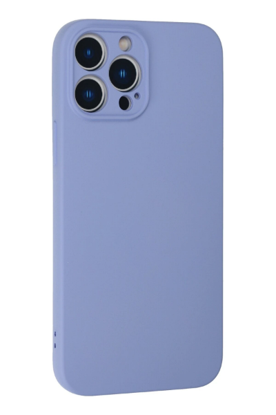 Newface iPhone 13 Pro Kılıf Nano içi Kadife Silikon - Lila resmi
