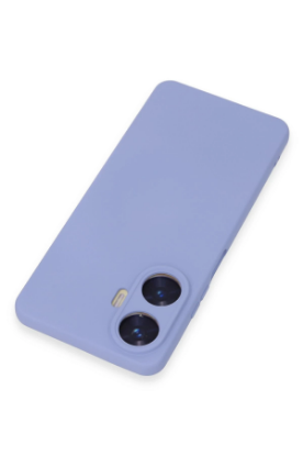 Newface Realme C55 Kılıf Nano içi Kadife Silikon - Lila resmi