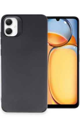 Newface Samsung Galaxy A05 Kılıf Petro Silikon - Siyah resmi