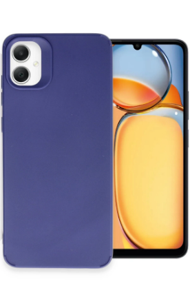 Newface Samsung Galaxy A05 Kılıf Petro Silikon - Lacivert resmi