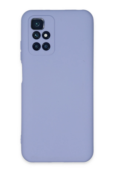 Newface Xiaomi Redmi 10 2022 Kılıf Nano içi Kadife Silikon - Lila resmi