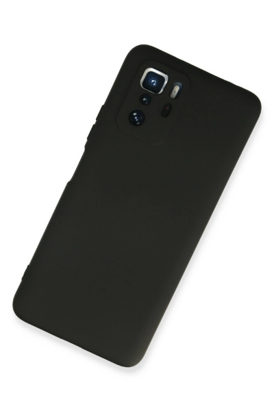 Newface Xiaomi Poco X3 GT Kılıf Nano içi Kadife Silikon - Siyah resmi