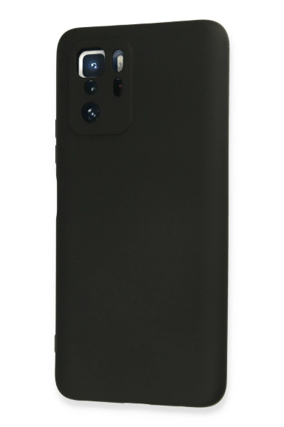 Newface Xiaomi Poco X3 GT Kılıf Nano içi Kadife Silikon - Siyah resmi
