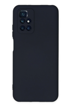 Newface Xiaomi Redmi 10 2022 Kılıf Nano içi Kadife Silikon - Lacivert resmi
