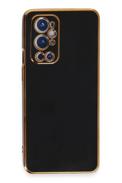 Newface One Plus 9 Pro Kılıf Volet Silikon - Siyah resmi