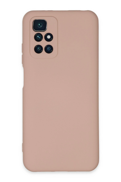 Newface Xiaomi Redmi 10 2022 Kılıf Nano içi Kadife Silikon - Pudra resmi