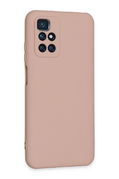 Newface Xiaomi Redmi 10 2022 Kılıf Nano içi Kadife Silikon - Pudra resmi
