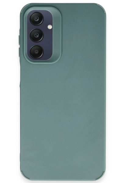 Newface Samsung Galaxy A15 4G Kılıf Petro Silikon - Koyu Yeşil resmi