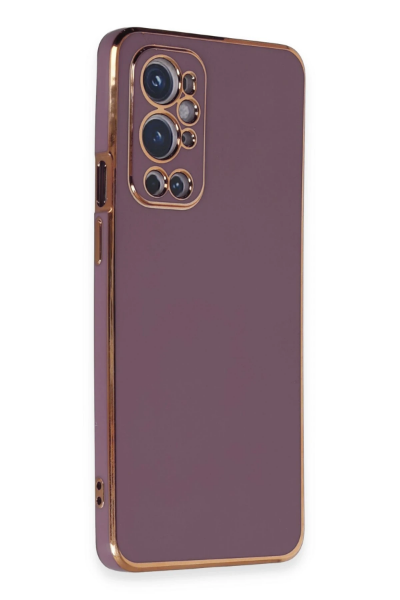 Newface One Plus 9 Pro Kılıf Volet Silikon - Mor resmi