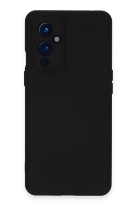 Newface One Plus 9 Kılıf Nano içi Kadife Silikon - Siyah resmi