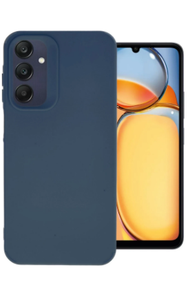 Newface Samsung Galaxy A25 5G Kılıf Petro Silikon - Lacivert resmi