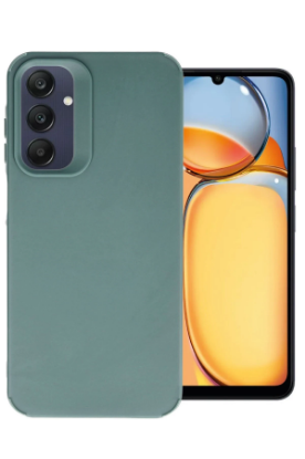 Newface Samsung Galaxy A25 5G Kılıf Petro Silikon - Koyu Yeşil resmi