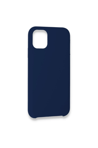 Newface iPhone 11 Pro Kılıf Lansman Legant Silikon - Lacivert resmi