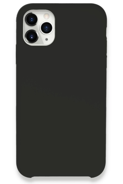 Newface iPhone 11 Pro Kılıf Lansman Legant Silikon - Siyah resmi