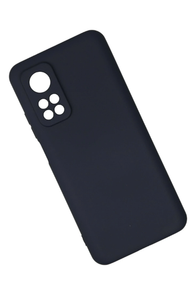 Newface Xiaomi Mi 10T Kılıf Nano içi Kadife Silikon - Lacivert resmi
