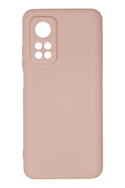 Newface Xiaomi Mi 10T Kılıf Nano içi Kadife Silikon - Pudra resmi
