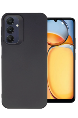 Newface Samsung Galaxy A35 5G Kılıf Petro Silikon - Siyah resmi