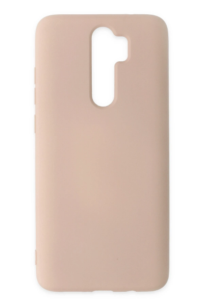 Newface Xiaomi Redmi Note 8 Pro Kılıf Nano içi Kadife Silikon - Pudra resmi