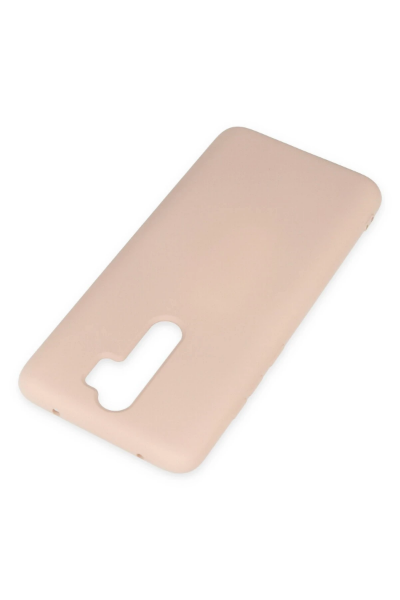 Newface Xiaomi Redmi Note 8 Pro Kılıf Nano içi Kadife Silikon - Pudra resmi