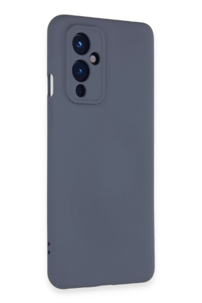 Newface One Plus 9 Kılıf Nano içi Kadife Silikon - Gri resmi
