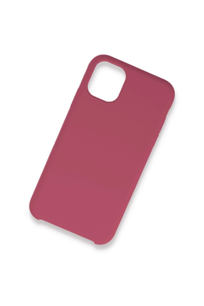 Newface iPhone 11 Pro Kılıf Lansman Legant Silikon - Fuşya resmi