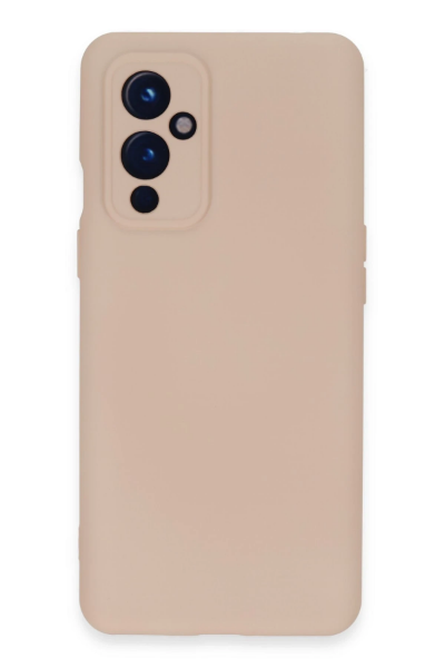 Newface One Plus 9 Kılıf Nano içi Kadife Silikon - Pudra resmi