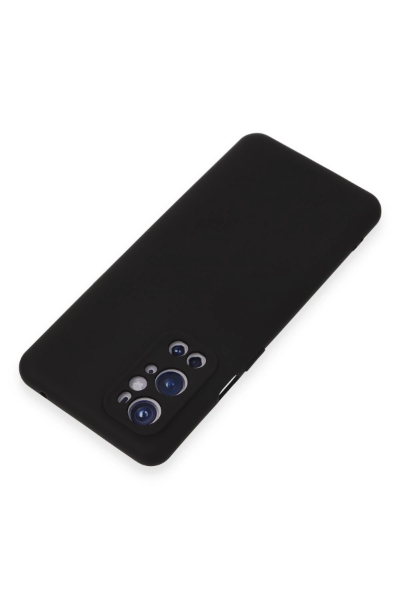 Newface One Plus 9 Pro Kılıf Nano içi Kadife Silikon - Siyah resmi